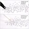6616 Pieces Hotfix Rhinestones 5 Mixed Sizes FlatBack Crystal Rhinestones for Crafts Round Glass Gems with Tweezers and Picking Rhinestones Pen(Clear)
